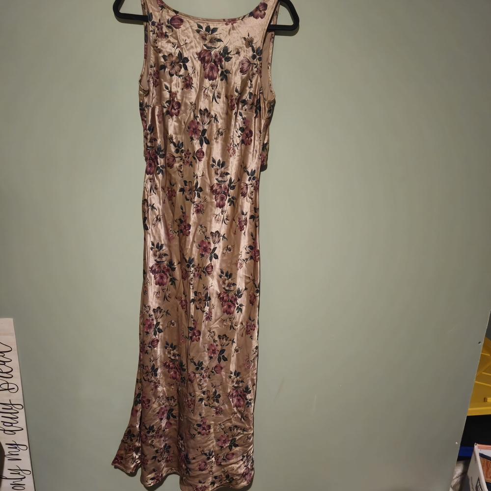 Vintage Jay Jacobs Floral Maxi Dress Size 13/14